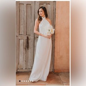 Show Me Your MuMu Jasmine Halter Maxi Dress